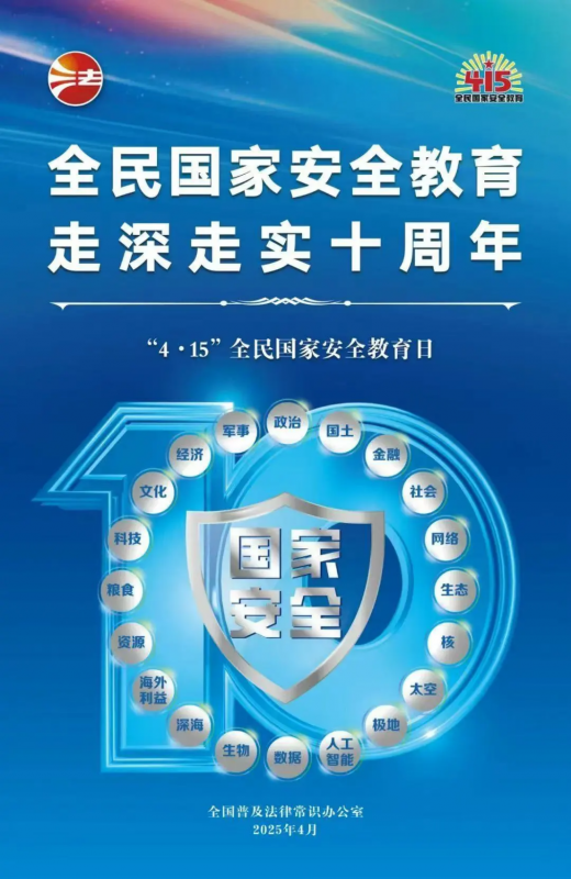 415全民國(guó)家安全教育日 | 全民國(guó)家安全教育，走深走實(shí)十周年